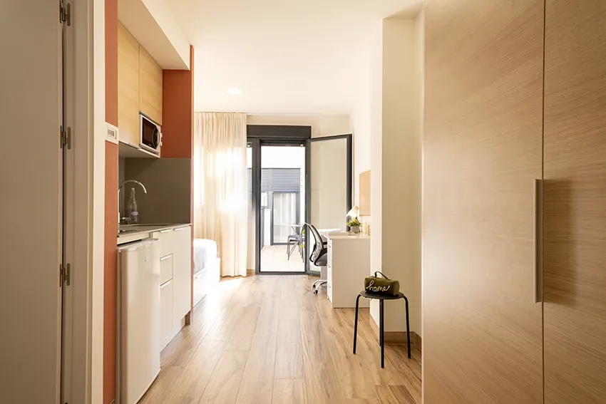 Apartamento estudiante Studio Tierra